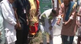 Union Agri Minister Shivraj Singh Chouhan plants saplings on World Environment Day