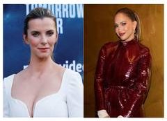Betty Gilpin says Jennifer Lopez is "most beautiful person I've ever seen up close"