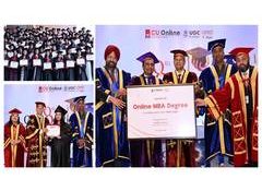 Chandigarh University holds 8th CU Online Annual Convocation; 363 Students Degrees Awarded