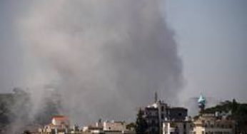 Israel strikes Beirut after Hezbollah fires at them