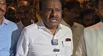 Visakhapatnam steel plant tragedy: Union Minister HD Kumaraswamy announces Rs 25 lakh ex-gratia for families of deceased