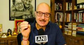 Anupam Kher congratulates PM Modi on completing 12 years in office, calls him "centre of hope for millions of people"