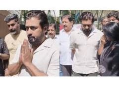 Suriya visits Bharathiraja's residence, pays last respects to filmmaking legend
