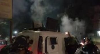Manipur: Police use tear gas to disperse crowd gathered at JNIMS mortuary to recieve bodies of six Naga men