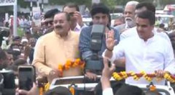 Gujarat Dy CM Harsh Sanghavi inaugurates Sandhiya bridge in Rajkot