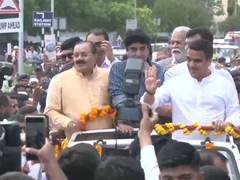 Gujarat Dy CM Harsh Sanghavi inaugurates Sandhiya bridge in Rajkot