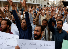 Pakistan's budget priorities questioned as government employees face baton charge during protest