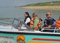 CM Dhami inspects arrangements for International Kayaking and Canoeing C'ship in Udham Singh Nagar