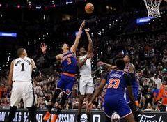 Knicks win first NBA title since 1973 with 94-90 victory over Spurs in Game 5