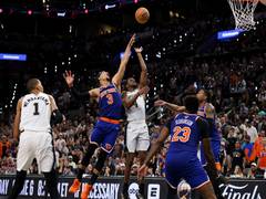 Knicks win first NBA title since 1973 with 94-90 victory over Spurs in Game 5