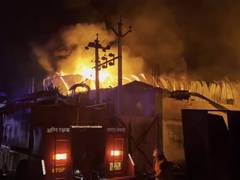 Rajasthan: Massive fire erupts in Makhupura industrial area
