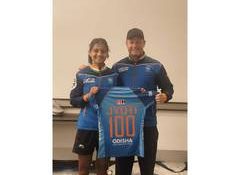Hockey India congratulates Jyoti on completing 100 international caps
