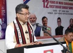 MoS Margherita attends outreach programmes in Kohima to mark 12 years of NDA govt at Centre