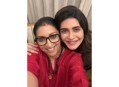 "May your journey into motherhood be filled with grace": Smriti Irani extends best wishes to mom-to-be Karishma Tanna