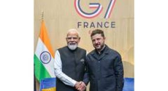 PM Modi, Zelenskyy discuss trade, bilateral cooperation on sidelines of G7 Summit