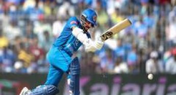 Afghanistan skipper Shahidi becomes 4th slowest to reach maiden ODI ton in terms of days taken