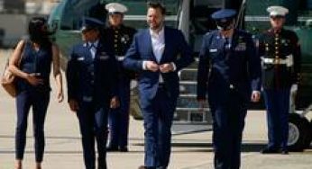 US VP Vance departs for Switzerland for technical talks with Iran after signing of MoU