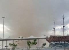 Thoothukudi: 6 injured after strong gusty winds blow off temporary roofing sheets near airport expansion site
