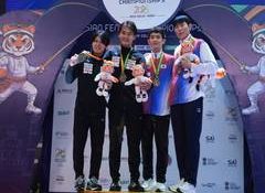 Japan's Matsuyama, Kazakhstan's Bakaldina win Gold on Day 3 in Men's Foil and Women's Epee
