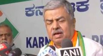 "BJP trying to cover up its own mistakes": Karnataka Congress chief BK Hariprasad on NEET exam row