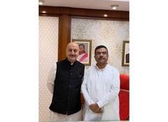 Anupam Kher meets West Bengal CM Suvendu Adhikari, discusses cinema, culture and storytelling
