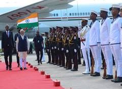 "Valued maritime partner and a close friend in Indian Ocean": PM Modi after arrival in Seychelles