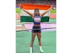 Ancy Sojan dedicates historic long-jump national record breaking gold medal to father