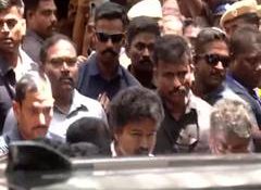 Tamil Nadu CM Vijay pays last respects to K Bhagyaraj in Chennai