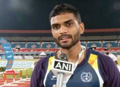 Union Sports Minister Mansukh Mandaviya congratulates Sarvesh Kushare on national record, Asian Games qualification