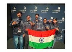 Team India clinches three gold, one silver and one bronze at Global Skills Challenge Australia