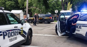 12 injured in exchange of gunfire near Ohio festival