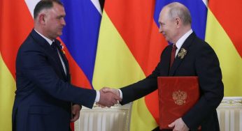 South Ossetian leader steps down to become Putin Adviser