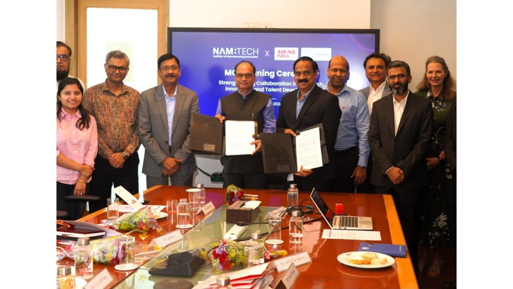 AM/NS India-IIT Roorkee Collaboration to Advance Sustainable Manufacturing and Future Skills