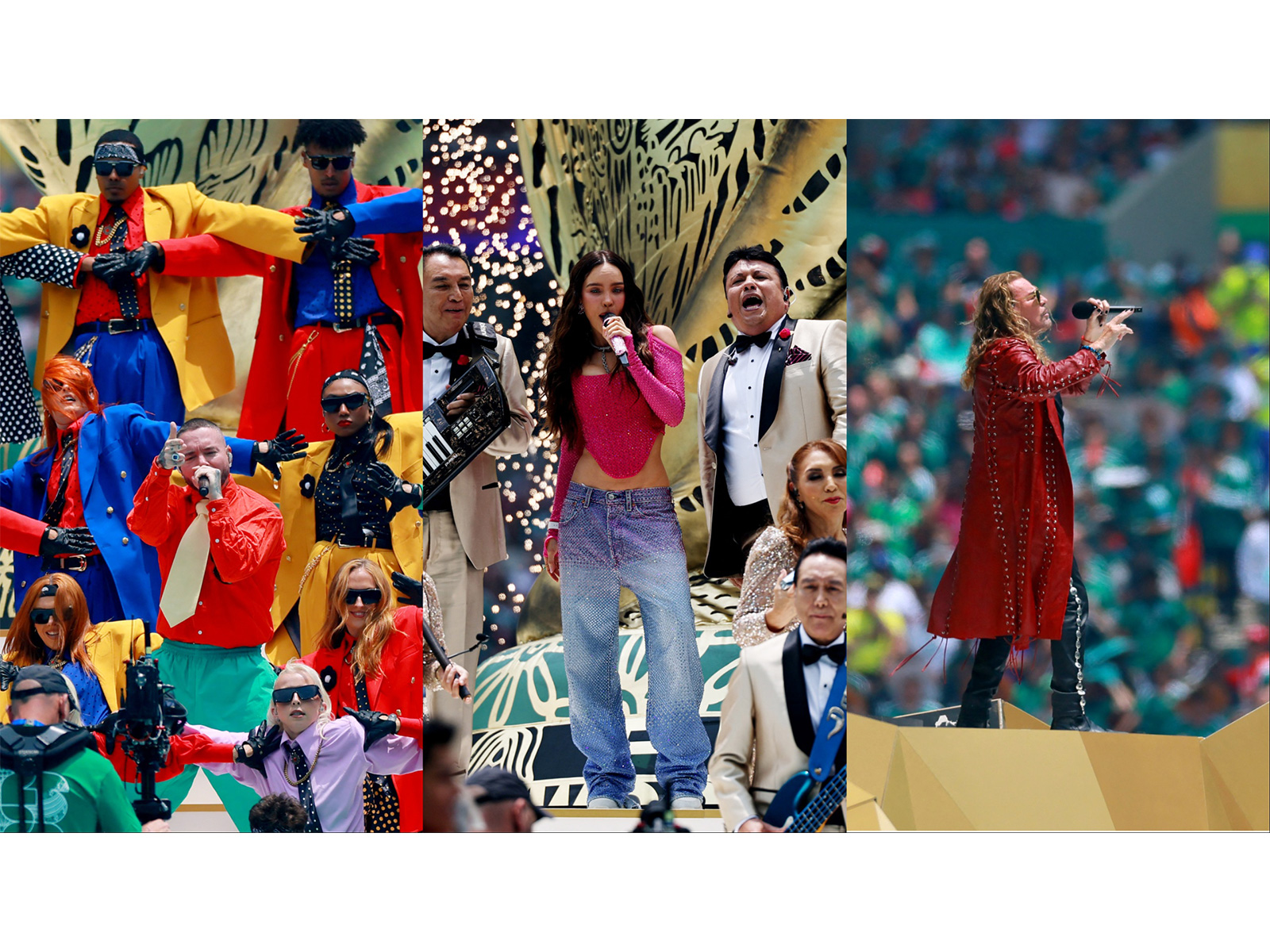 Maná, J Balvin, Belinda headline vibrant FIFA Opening Ceremony (Photo/Reuters) Maná, J Balvin, Belinda headline vibrant FIFA Opening Ceremony (Photo/Reuters)