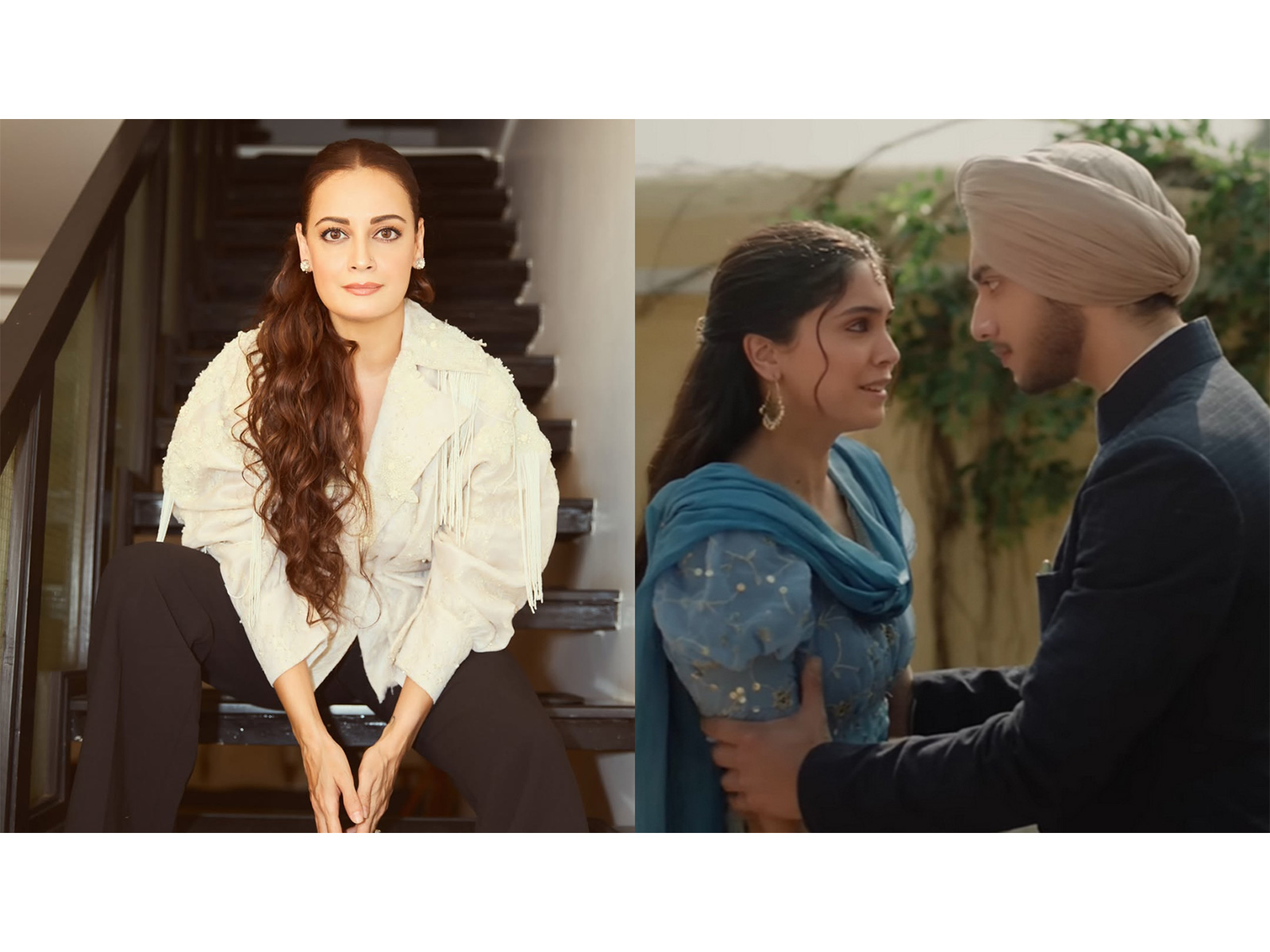 Dia Mirza (L) 'Main Vaapas Aaunga' trailer (R) (PhotoS/Instagram/@diamirzaofficial, @imtiazaliofficial) Dia Mirza (L) 'Main Vaapas Aaunga' trailer (R) (PhotoS/Instagram/@diamirzaofficial, @imtiazaliofficial)
