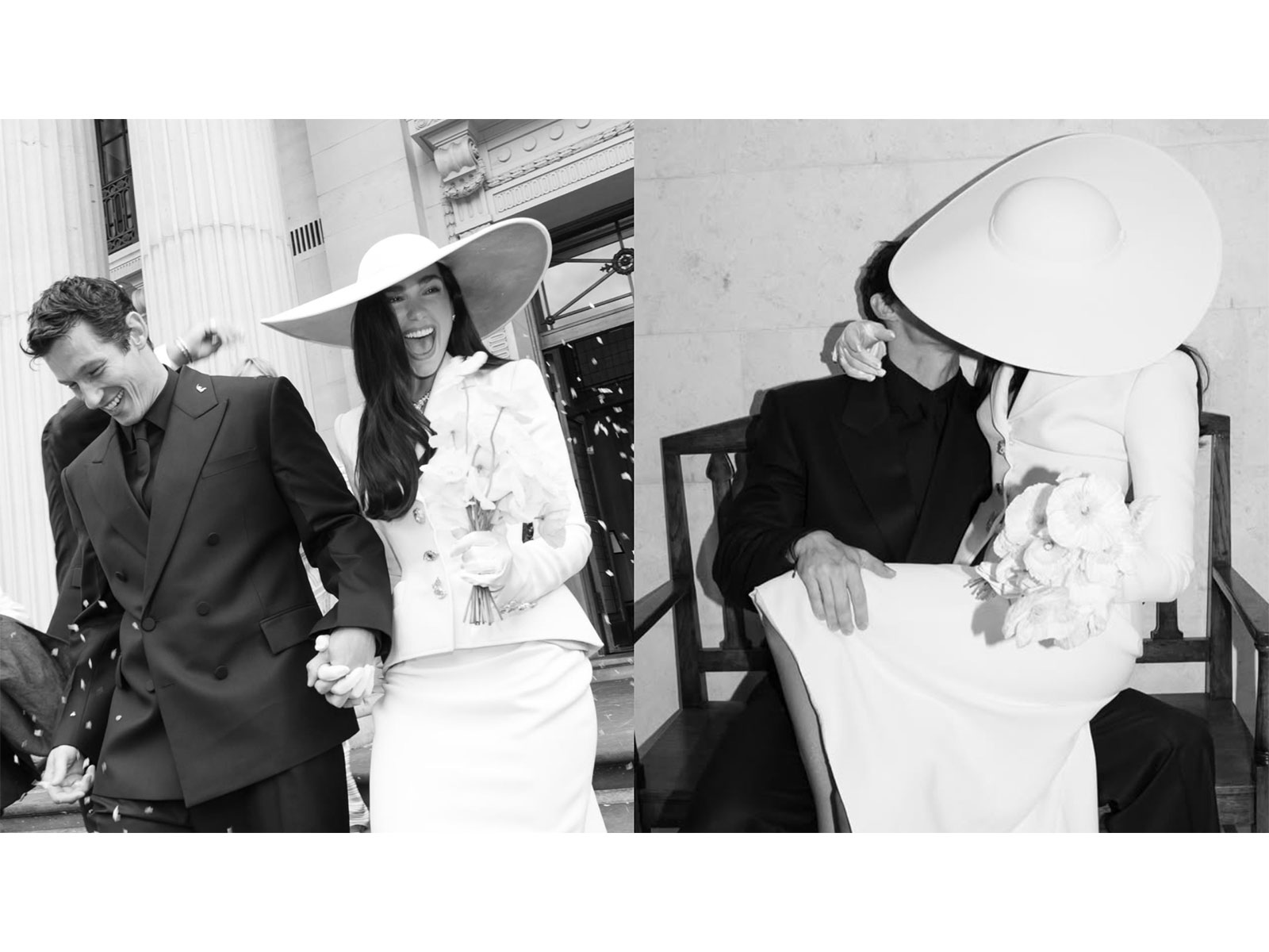 Dua Lipa, Callum Turner wedding pictures (Photo/Instagram@dualipa) Dua Lipa, Callum Turner wedding pictures (Photo/Instagram@dualipa)