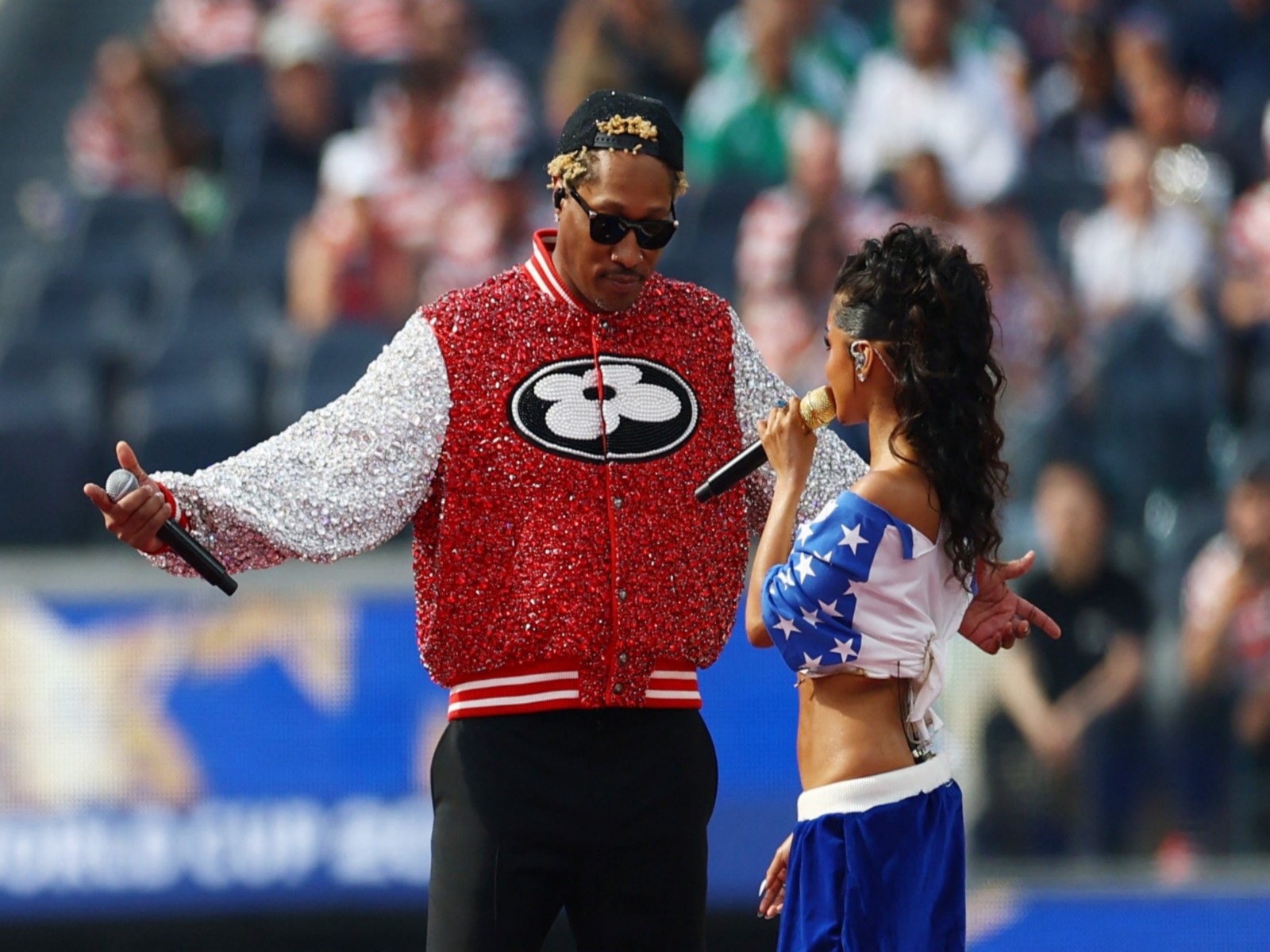 Future and Tyla at FIFA World Cup 2026 opening ceremony in LA (Photo/Reuters) Future and Tyla at FIFA World Cup 2026 opening ceremony in LA (Photo/Reuters)