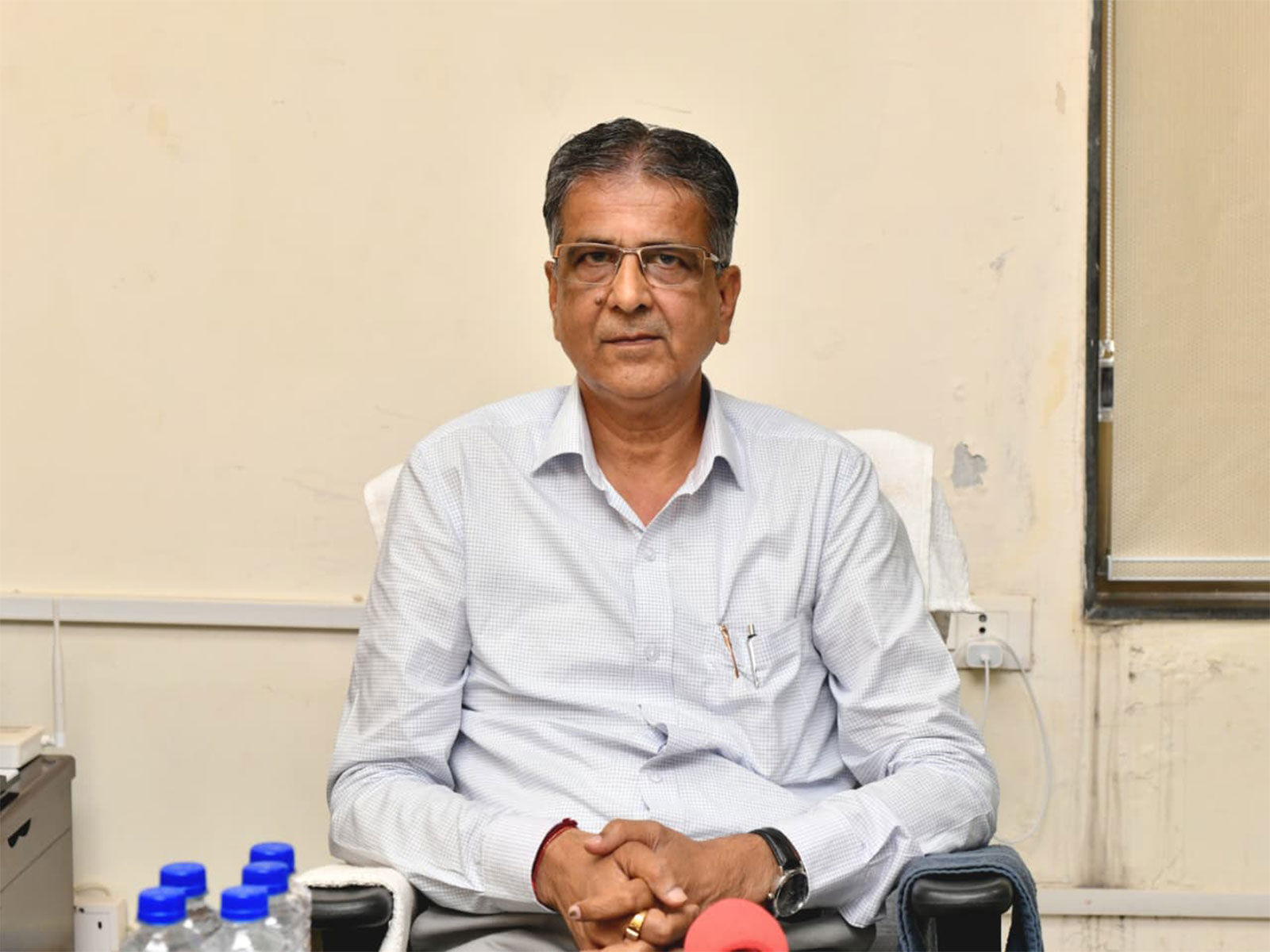 Gujarat State School Textbook Board Acting Chairman Manubhai Pavara (Photo/Gujarat CMO)