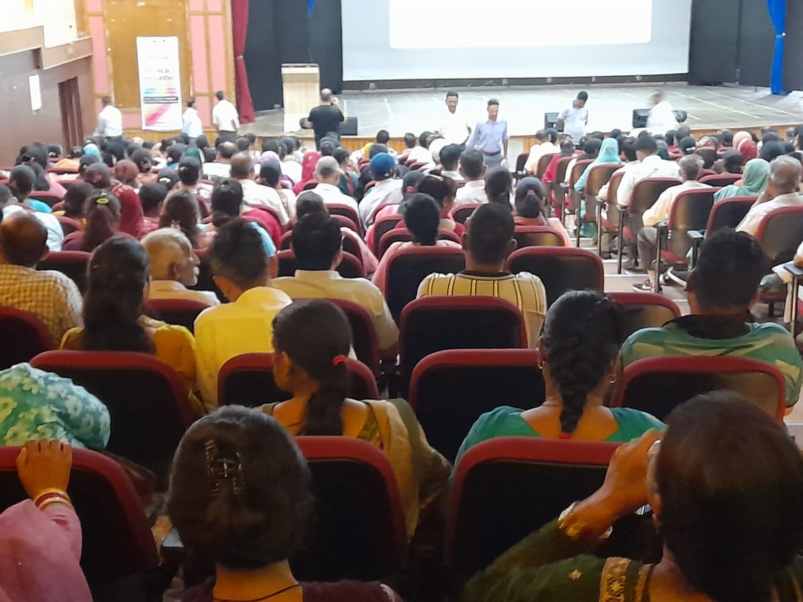 Public hearing in Bilaspur (Photo/ANI)
