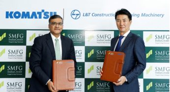 Komatsu and SMFG India Credit Co. Ltd. Launch Finance Scheme to Empower First-Time Machine Buyers and Small Fleet Owners