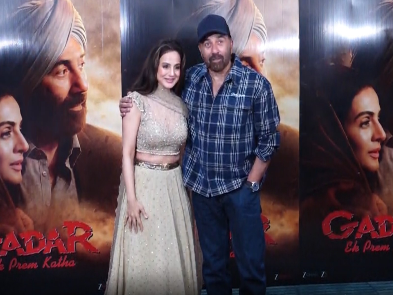 Ameesha Patel, Sunny Deol (Photo/ANI) Ameesha Patel, Sunny Deol (Photo/ANI)
