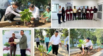 Vasu Foundation Commits to Planting 1.08 Lakh Trees by 2035 After Completing Mission 10,008