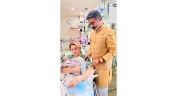 Verma Family Welcomes a Baby Boy on Dr. Abhishek Verma and Mrs. Anca Verma’s Wedding Anniversary