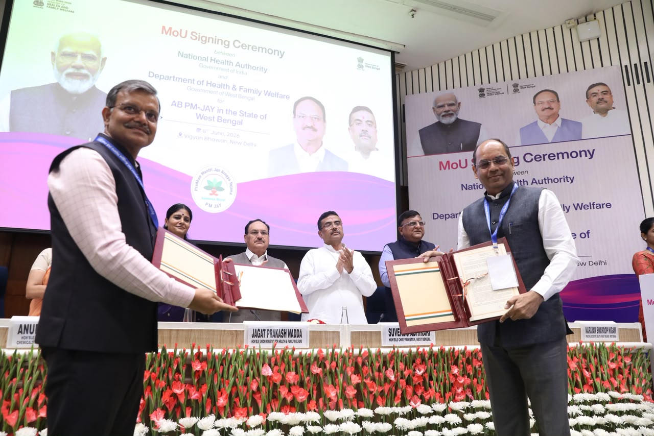 Ayushman Bharat achieves nationwide coverage with Bengal onboard