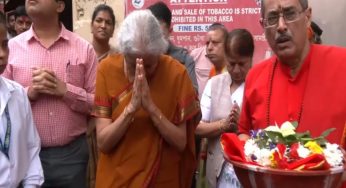 Sitharaman offers prayers at Kamakhya Temple