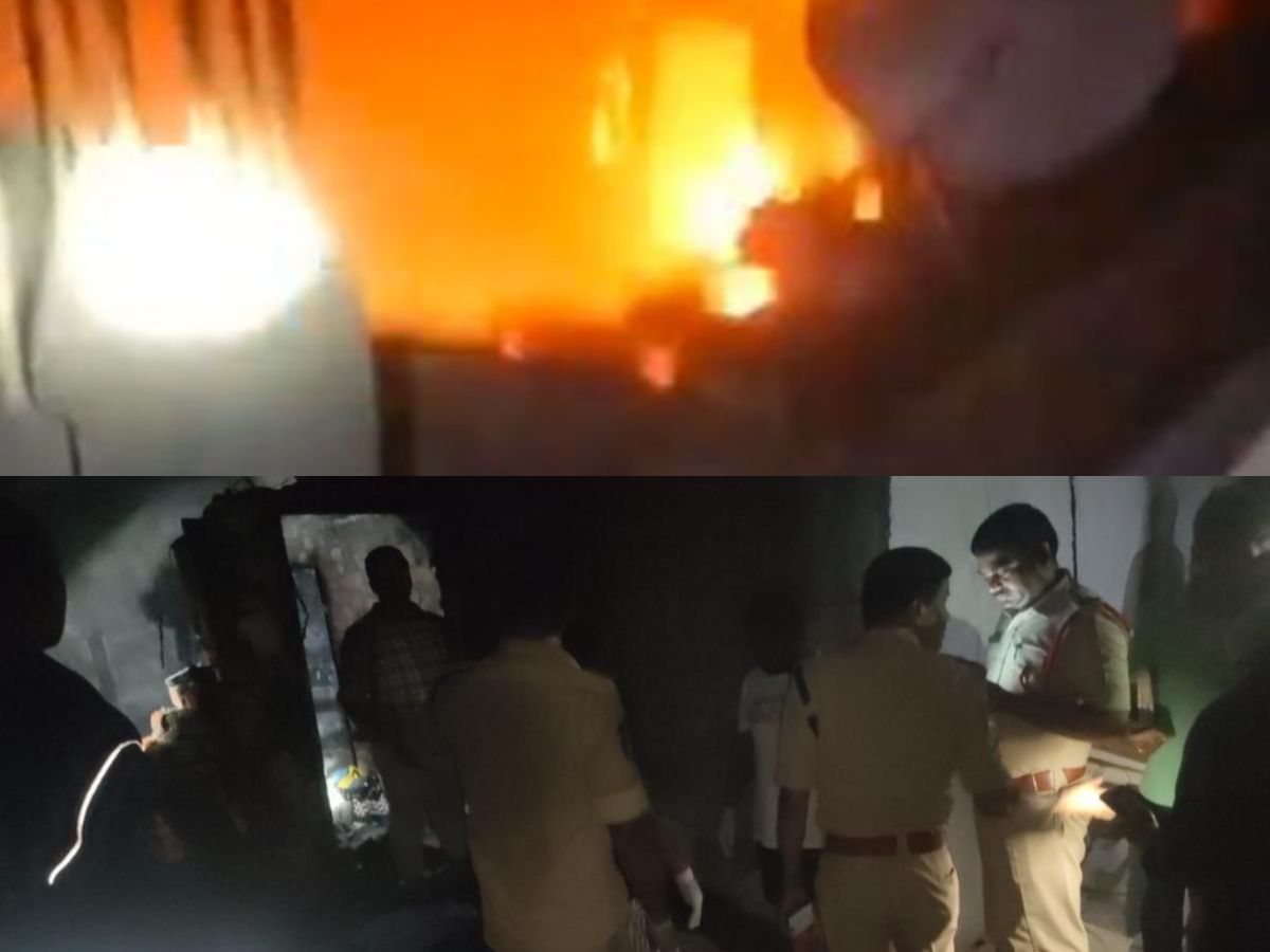 Three dead after fire breaks out in house in Telangana’s Miryalguda