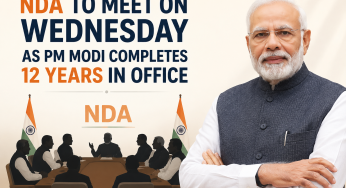 NDA to gather for crucial meeting on Wednesday as PM Modi complete 12 years