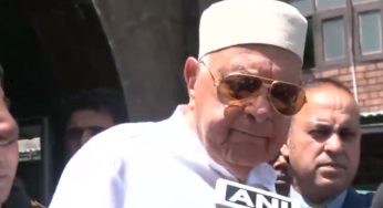 Farooq Abdullah highlights protests in PoJK
