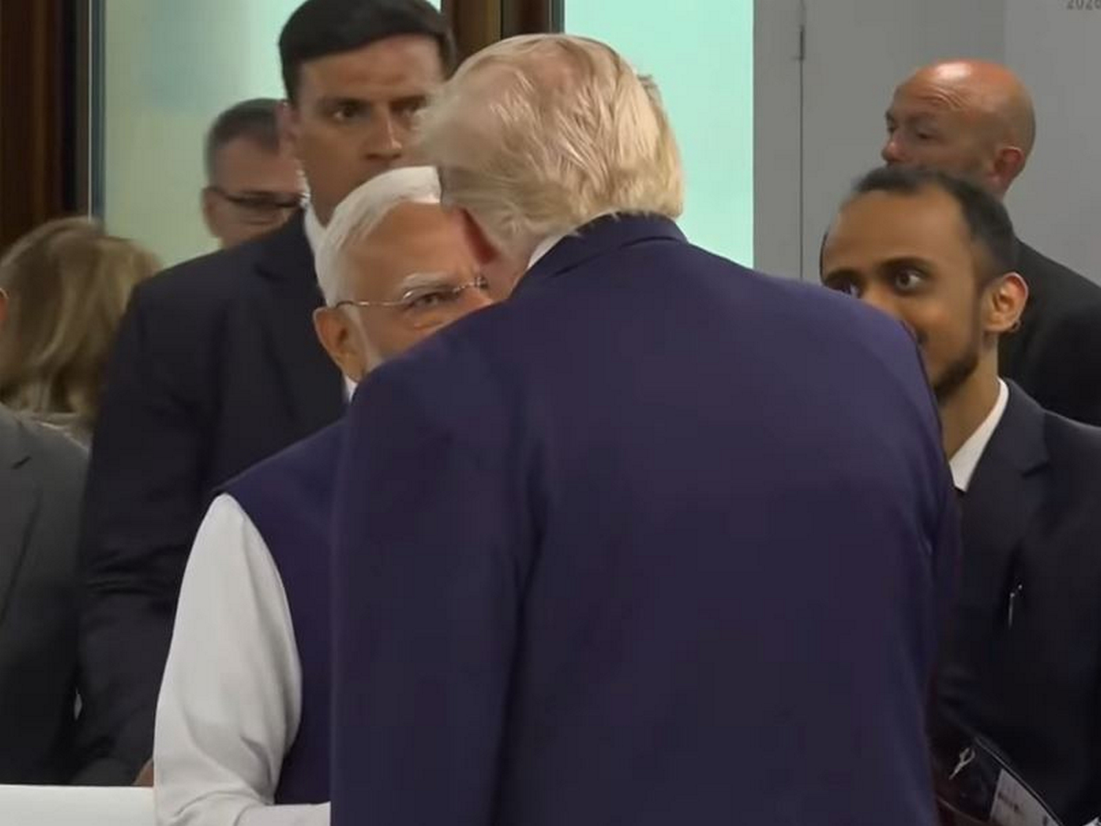 Modi, Trump share brief exchange at G7 Summit in France