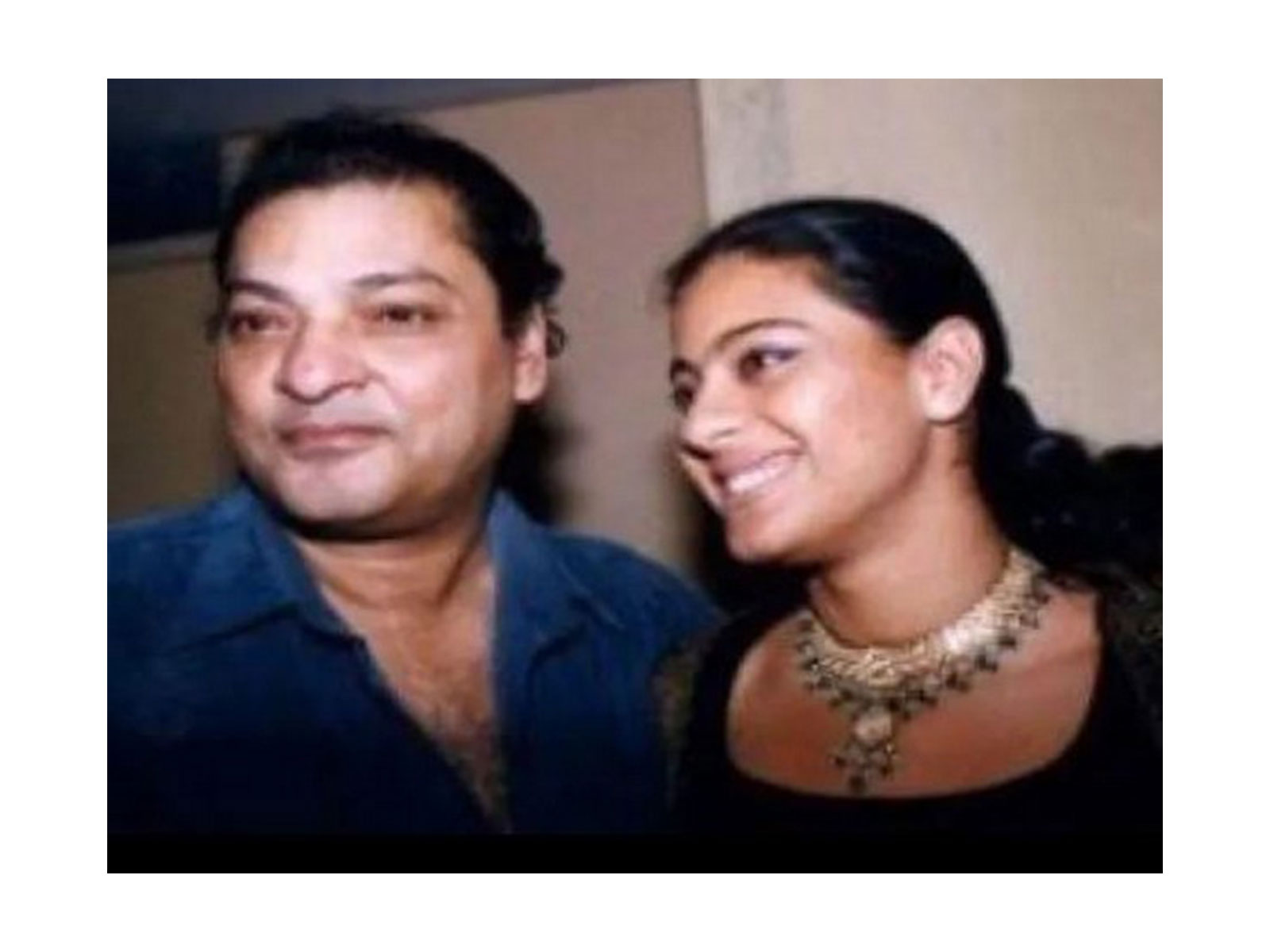 Kajol with her late father Shomu Mukherjee (Image source: Kajol's Instagram) Kajol with her late father Shomu Mukherjee (Image source: Kajol's Instagram)